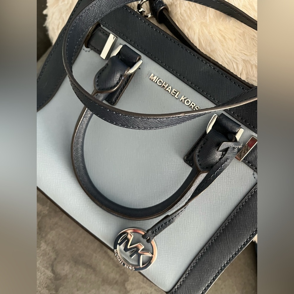 Michael Kors Leather Top Handle Bag - Picture 3 of 13
